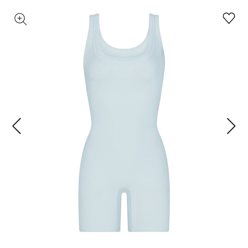 SKIMS Light Blue Bodysuit